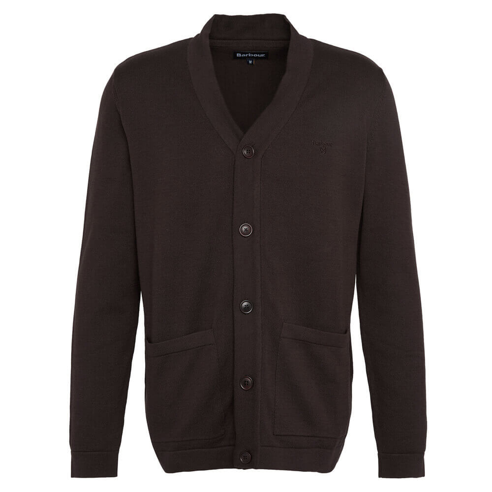 Barbour Pima Cotton V-Neck Cardigan